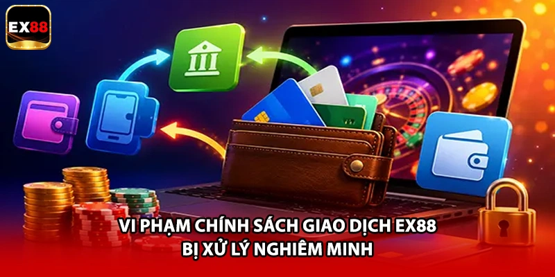 Vi phạm chính sách giao dịch EX88 bị xử lý nghiêm minh